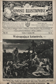 Nowości Illustrowane. 1910, nr 15