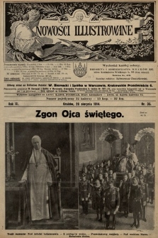 Nowości Illustrowane. 1914, nr 35