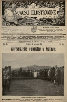 Nowości Illustrowane. 1914, nr 37