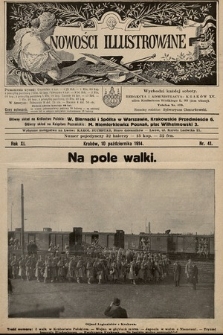Nowości Illustrowane. 1914, nr 41