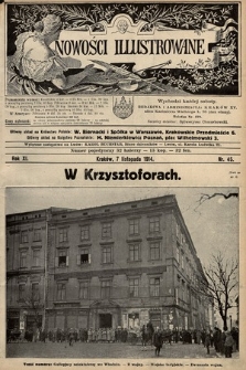 Nowości Illustrowane. 1914, nr 45