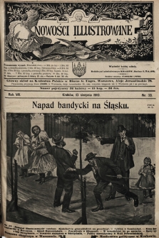 Nowości Illustrowane. 1910, nr 33