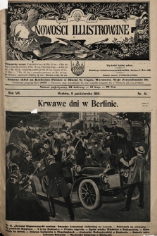 Nowości Illustrowane. 1910, nr 41