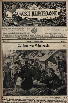 Nowości Illustrowane. 1910, nr 45