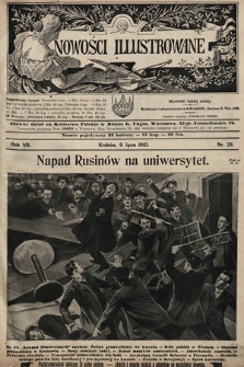 Nowości Illustrowane. 1910, nr 28