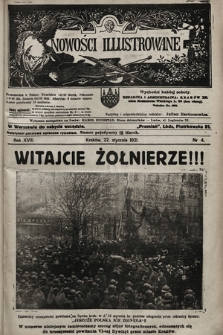 Nowości Illustrowane. 1921, nr 4