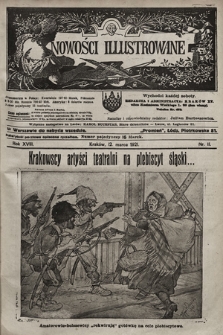 Nowości Illustrowane. 1921, nr 11