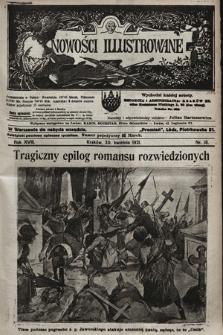 Nowości Illustrowane. 1921, nr 18