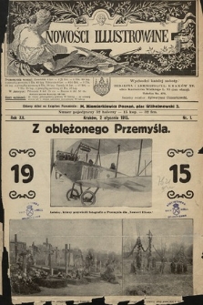 Nowości Illustrowane. 1915, nr 1