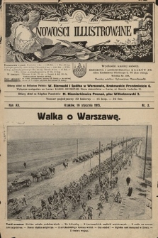 Nowości Illustrowane. 1915, nr 3
