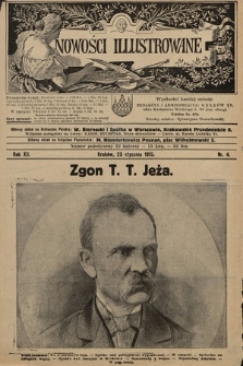 Nowości Illustrowane. 1915, nr 4