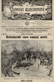 Nowości Illustrowane. 1915, nr 11