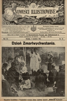 Nowości Illustrowane. 1915, nr 14
