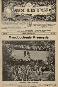 Nowości Illustrowane. 1915, nr 24