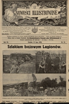 Nowości Illustrowane. 1915, nr 31