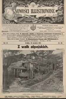 Nowości Illustrowane. 1915, nr 39