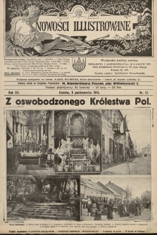 Nowości Illustrowane. 1915, nr 41