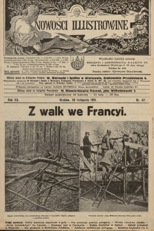 Nowości Illustrowane. 1915, nr 47