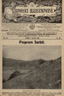 Nowości Illustrowane. 1915, nr 49