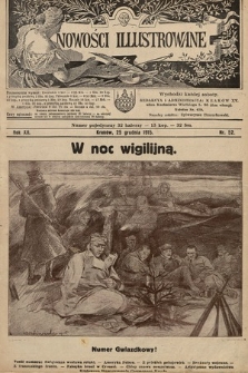 Nowości Illustrowane. 1915, nr 52