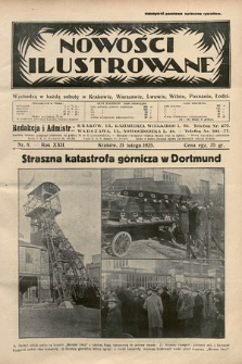 Nowości Ilustrowane. 1925, nr 8