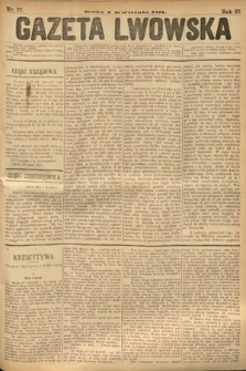 Gazeta Lwowska. 1877, nr 77