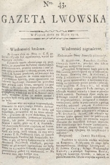 Gazeta Lwowska. 1812, nr 43