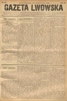 Gazeta Lwowska. 1877, nr 87