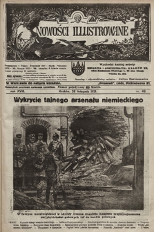 Nowości Illustrowane. 1921, nr 48