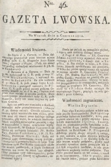 Gazeta Lwowska. 1812, nr 46