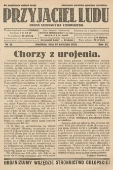 Przyjaciel Ludu : organ Stronnictwa Chłopskiego. 1926, nr 16