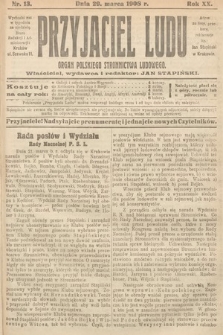 Przyjaciel Ludu : organ Polskiego Stronnictwa Ludowego. 1908, nr 13