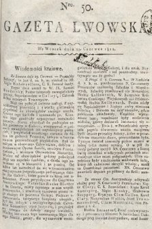Gazeta Lwowska. 1812, nr 50