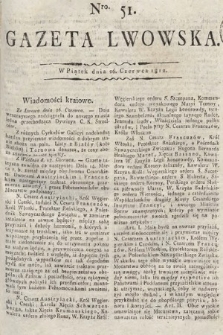 Gazeta Lwowska. 1812, nr 51