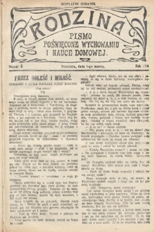 Rodzina : pismo poświęcone wychowaniu i nauce domowej. 1914, nr 5