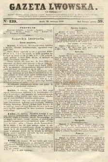 Gazeta Lwowska. 1850, nr 139