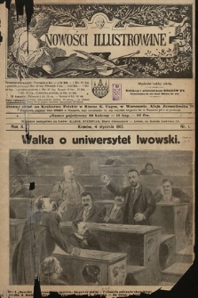 Nowości Illustrowane. 1913, nr 1