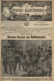 Nowości Illustrowane. 1913, nr 5
