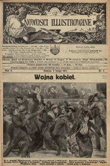 Nowości Illustrowane. 1913, nr 6