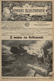 Nowości Illustrowane. 1913, nr 8