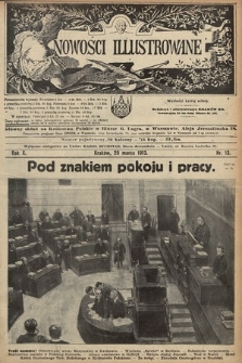 Nowości Illustrowane. 1913, nr 13