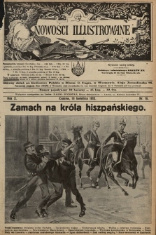 Nowości Illustrowane. 1913, nr 16