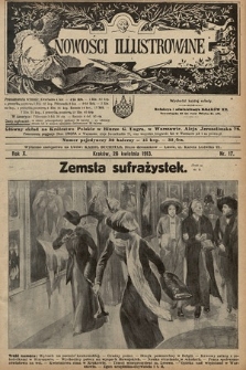 Nowości Illustrowane. 1913, nr 17