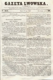 Gazeta Lwowska. 1850, nr 164