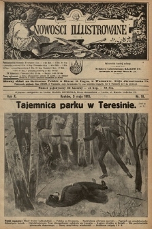 Nowości Illustrowane. 1913, nr 18