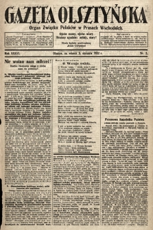 Gazeta Olsztyńska : organ Związku Polaków w Prusach Wschodnich. 1922, nr 2