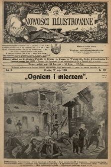 Nowości Illustrowane. 1913, nr 20