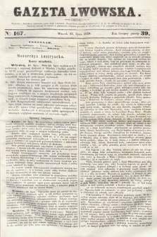 Gazeta Lwowska. 1850, nr 167