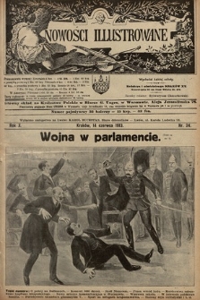Nowości Illustrowane. 1913, nr 24