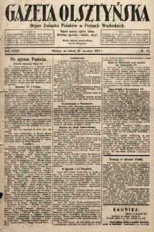 Gazeta Olsztyńska : organ Związku Polaków w Prusach Wschodnich. 1922, nr 23